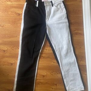 Revice jeans black white women Size 30